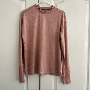 Nike Women's Pink Long Sleeve Tee